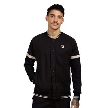 Imagem de Jaqueta Fila Varsity Masculina - Preto P-Masculino