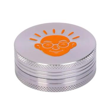 Imagem de Dichavador Bem Bolado 2 partes 5 cm Alumínio Prata