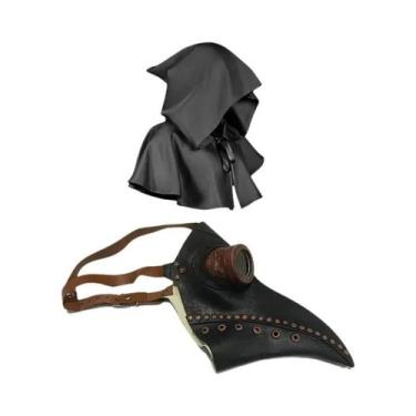 Imagem de Máscara De Médico Da Peste Para Adultos, Fantasia De Halloween, Máscar