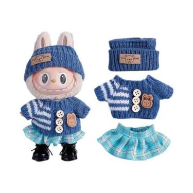 Imagem de Conjunto De Roupa E Sapatos Para Boneca Labubu De 17cm, Acessórios DIY