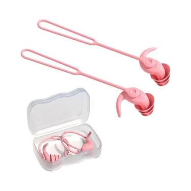 Imagem de Protetores De Ouvido De Silicone Impermeáveis Para Natação, Anti-ruído