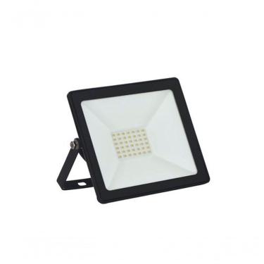 Imagem de Refletor Tr Led 30w Slim 6500k Preto Preto - 50w