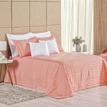 Imagem de Cobre Leito Eden King 3 Peças Hipercal 180 Fios 100% Poliéster - Goiab