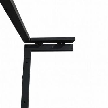 Imagem de Base varal de parede reforçado retrátil 3fio 40cm preto ate 25kg - DIV
