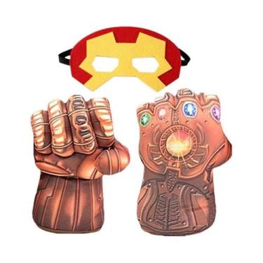 Imagem de Luvas De Boxe De Super-Herói Para Crianças, Acessórios De Fantasia De 