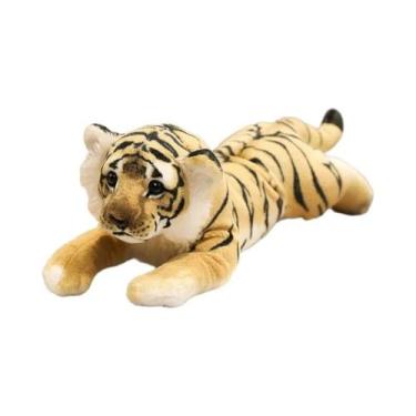 Imagem de Brinquedos de Pelúcia Realistas: Tigre, Gato-Mata-Vacas, Leãozinho e L