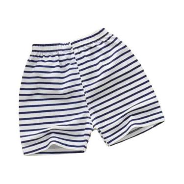 Imagem de Shorts De Praia De Algodão Para Meninos E Meninas, Respirável, Casual 