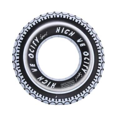 Imagem de Boia Inflável De PVC À Prova De Vazamentos Com Padrão De Pneu Reforçad