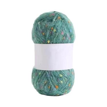 Imagem de Fio De Feijão Colorido 50g Para Tricô DIY, Material Para Cachecol, Cha