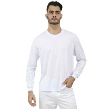Imagem de Camiseta manga longa 65% Poliéster e 35% Viscose - Demorgan Uniformes,