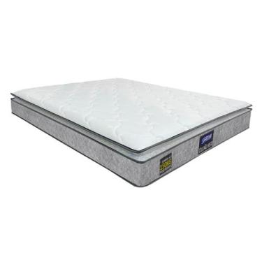 Imagem de Colchão Gazin Misto Equilibrium 19x188x138 Até 150kg Natural Cinza