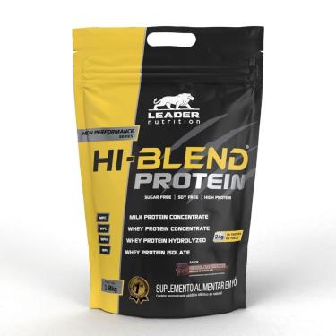 Imagem de Hi-Blend Protein - 1800g Refil Brownie de Chocolate - Leader Nutrition-Unissex