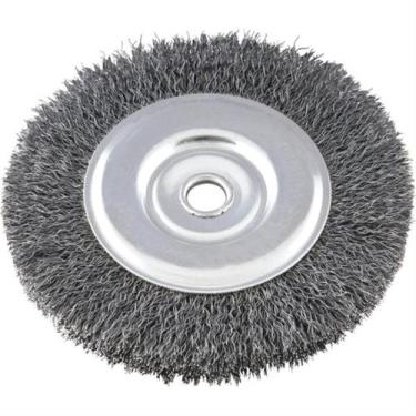 Imagem de Escova de Aço Circular 8 x 1 Furo 5/8 POL ABRASFER - Usitec