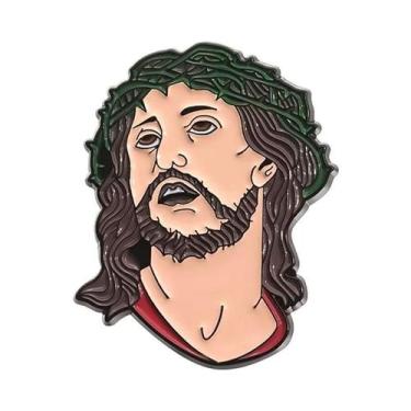 Imagem de Broche De Metal Esmaltado Retrô Mexicano Vintage Para Chapéu, Distinti