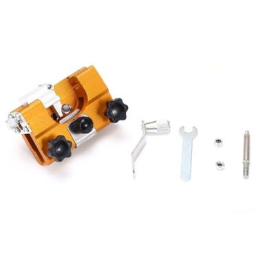 Imagem de Afiador de Motosserra Portátil de Liga de Alumínio, Economia de Trabalho, Ferramenta de Serra de Corrente de 6-20 Polegadas, Furo de Moagem Fixo para (Moedor de corrente manual