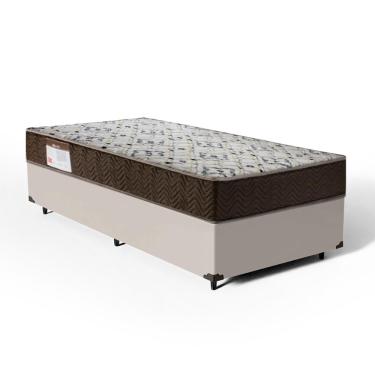 Imagem de Cama Box com Colchão de Espuma D45 Ortopédico Ortobom Iso 150 Solteiro 78cm