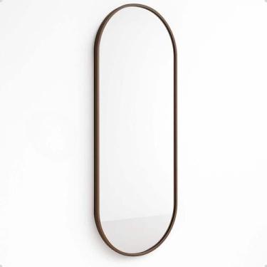 Imagem de Espelho Lopazzi Oval Grande Corpo Inteiro 150x50 Decoração Moldura em 