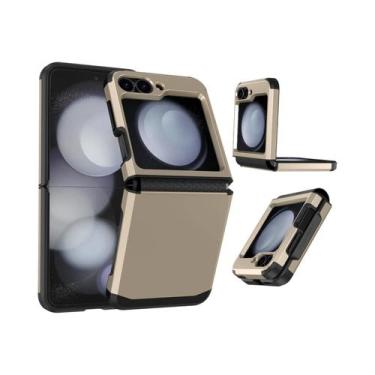 Imagem de Capa De Celular Samsung Galaxy Z Flip 7 6 5 4 3 Antichoque Transparent