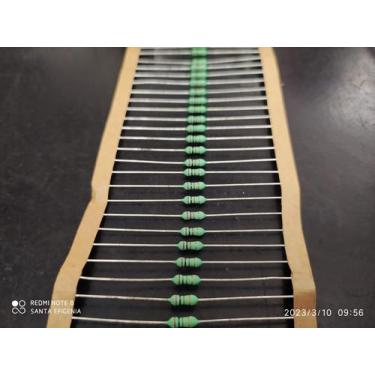 Imagem de 5x Resistor 100r 1/2w 5% Vd - Santa Efigenia