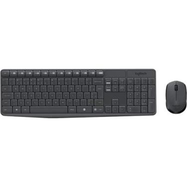 Imagem de Logitech mk235 kit teclado mouse sem fio