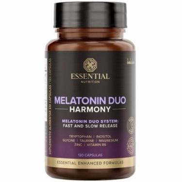 Imagem de Melatonina Duo Harmony 120 Cápsulas – Essential Nutrition-Unissex