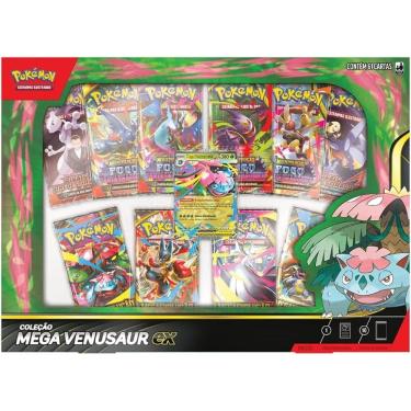 Imagem de Cards - Pokemon - Premium Box Mega Venusaur COPAG DA AMAZONIA