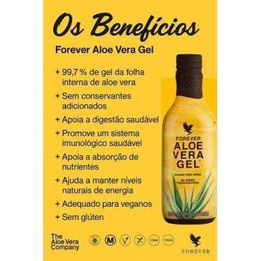 Imagem de Suco De Aloe Vera Babosa Natural - forever