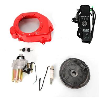 Imagem de kit partida eletrica completo motor branco e outros 5.5 - 6.5