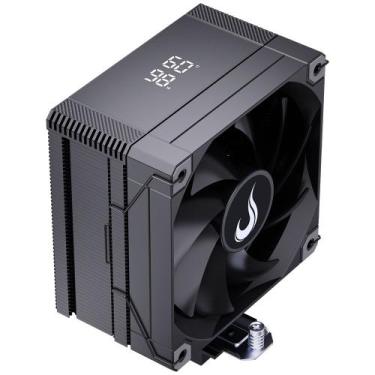 Imagem de Air Cooler Gamer Rise Mode Temp 6 Black, AMD e Intel, 120mm, Preto - R