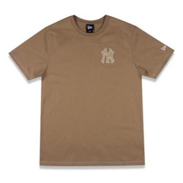Imagem de CAMISETA NEW ERA LIFESTYLE NEW YORK YANKEES MLB KAKI-Masculino