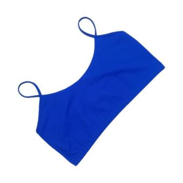 Imagem de Top cropped alcinha plus size reforçado uv 50+ frente dupla - INTIMACY