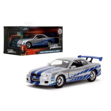Imagem de Jada Toys Fast & Furious 1:32 Brian'S Nissan Skyline Gt-R R34 Die-Cast