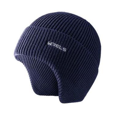 Imagem de Gorro Unissex Acolchoado Com Protetor De Orelha, Quente, À Prova De Ve