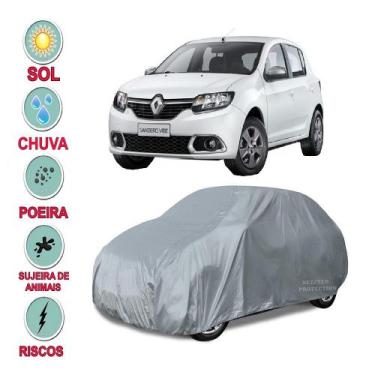Imagem de Capa cobrir carro Sandero 100% Impermeável Proteção Total Bezzter
