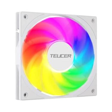 Imagem de Ventilador De PC Ultra Fino De 12CM 12V 4PIN PWM Silencioso Com Alta P
