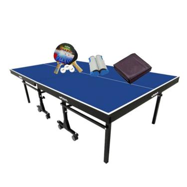 Imagem de MESA PING PONG 1008 KLOPF + Kit 5055 + Rede Retrátil + Capa