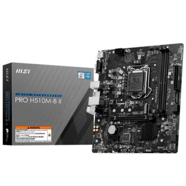 Imagem de Placa Mãe MSI PRO H510M-B II, DDR4, Socket Intel LGA1200, Chipset H470