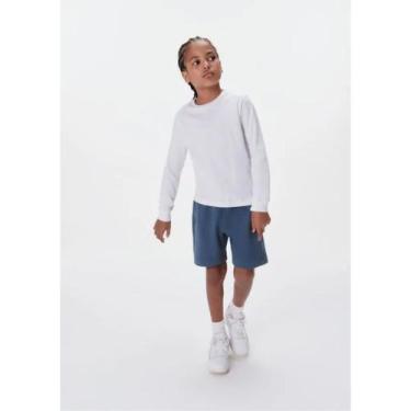 Imagem de Camiseta Manga Longa Básica Menino Hering Kids Ref. 5CMY, Branco, 10