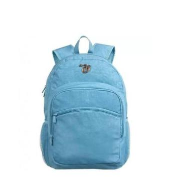 Imagem de Mochila escolar capricho crinkle blue g 11904 - dmw