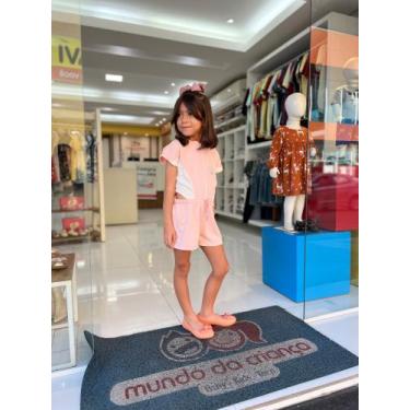 Imagem de Macacão Fem. Infantil - Coloritá , Róseo claro, 06