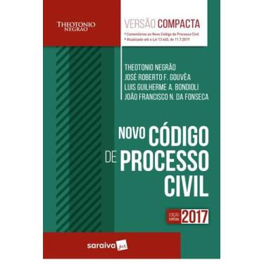 Imagem de Livro - Novo Código de Processo Civil - 1ª Edição 2017