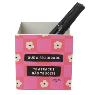 Imagem de Porta Lapis Que A Felicidade Te Abrace - Papelote