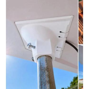 Imagem de Suporte Mastro Fixação Parede Telhado Antena G3 V4 - MM