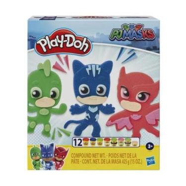 Imagem de Kit Massinha Play Doh Pj Masks Heróis Hasbro F1805 - Hasbro / Play-Doh