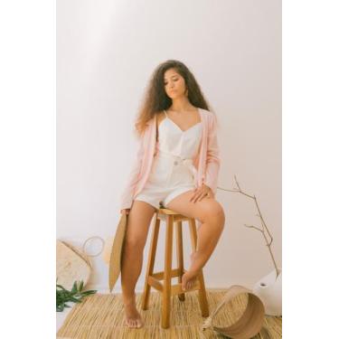 Imagem de Kimono Voz - Grão, Rosa, P