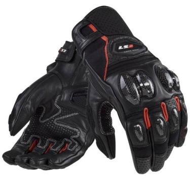 Imagem de Luva LS2 Spark 2, GG, Preto, Vermelho