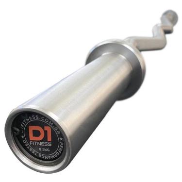 Imagem de Barra W Olímpica - Hard Chrome Musculação - 120cm - D1Fitness