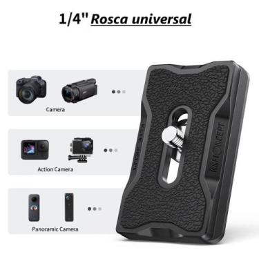 Imagem de Plate Engate Rápido Para Tripé Câmera Quick Release Universal - Kf Con