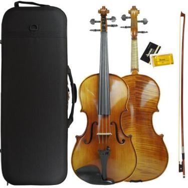 Imagem de Viola de Arco Intermediária Orquezz 42cm Strad Maciça - Z-322S 16.5"