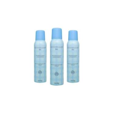 Imagem de Kit Desodorante Aerosol Giovanna Baby Azul 150ml c/3 - GIOVANA BABY